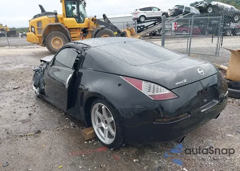 2006 Nissan 350Z Enthusiast из США, поврежденный, VIN JN1AZ34E66M351355